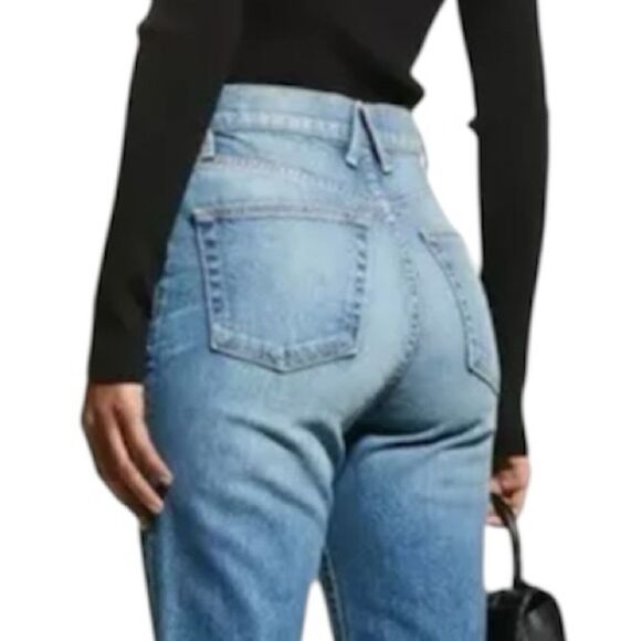 NWT SLVRLAKE Beatnik High Rise Slim Fit in Crosby Size 28 Revolve - Picture 7 of 14